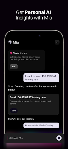 Screenshot of Sweat Wallet: Crypto & Rewards