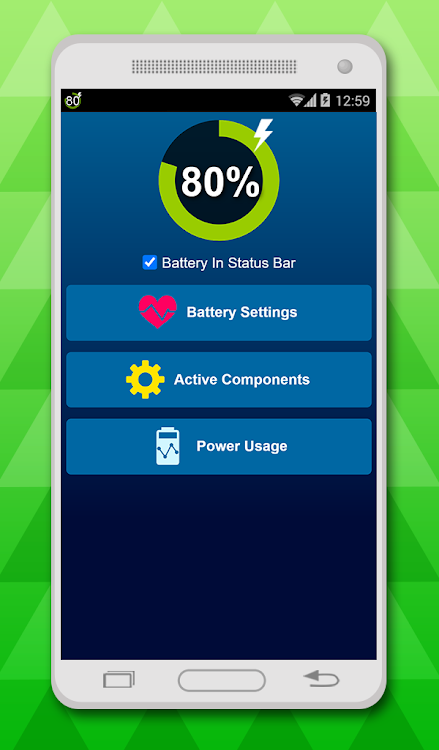 battery in status bar - 16.0 - (Android)