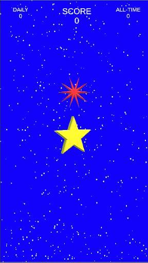 Android application Starshower screenshort