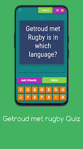 Quiz: Getroud met Rugby 10.1.6 APK + Mod (Free purchase) for Android