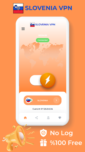 Android application Slovenia VPN - Private Proxy screenshort