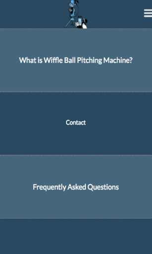 Android application The Wiffle Ball Pitching Machi screenshort
