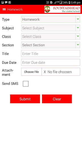 Fountainhead Global School Screen 2