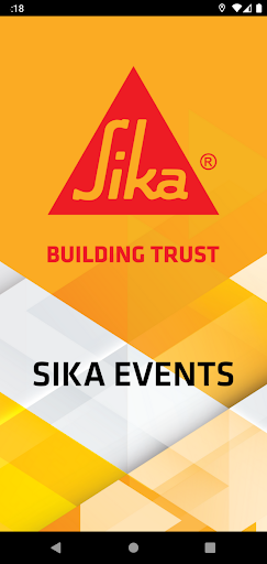 Android application SIKA EVENTS screenshort