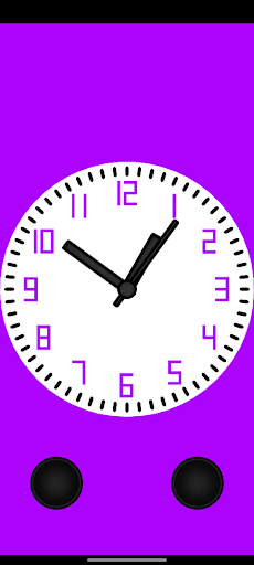Android application Analog clock vfvi screenshort