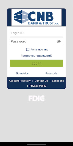 CNB Bank & Trust Screenshot