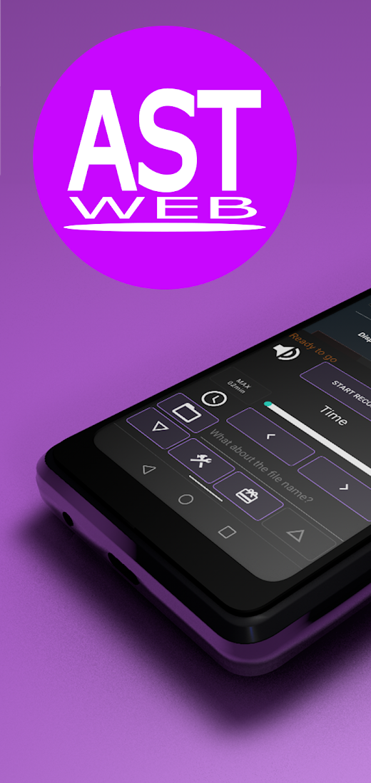 Android application AST_WebRecorder screenshot