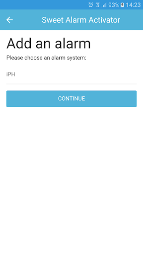 Sweet Alarm Activator Screen 3