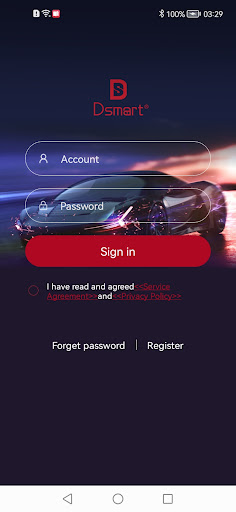 Android application Dsmart-THP screenshort