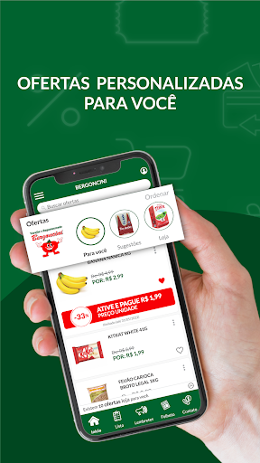 Android application Varejão Bergoncini screenshort
