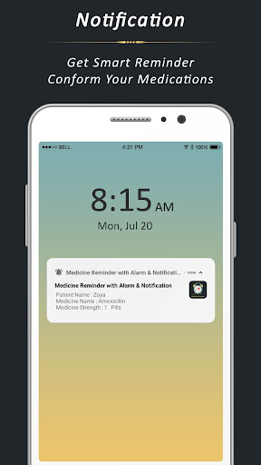 Pill Reminder App With Alarm Screenshot 2 - AppWisp.com