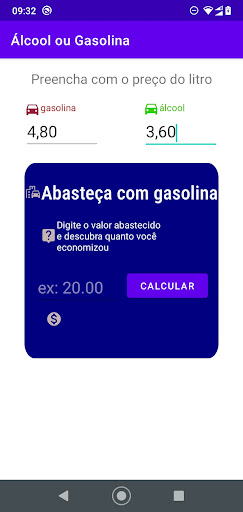 Gasolina ou Álcool Screen 2