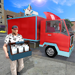 Cover Image of Tải xuống Milk Tanker Driving Truck Game  APK