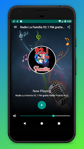 Android application Estacion De La Familia 92.1 FM screenshort