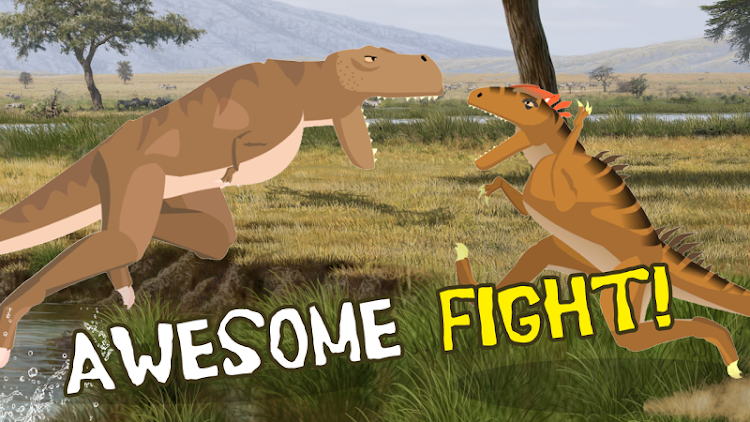 T-Rex Fights Allosaurus - 0.10 - (Android)