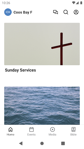 Android application Coos Bay Fellowship screenshort
