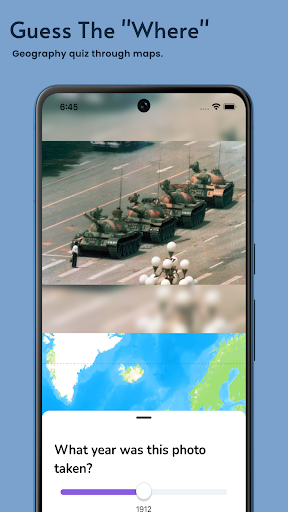 WhenWhere - Map History Trivia Screen 2