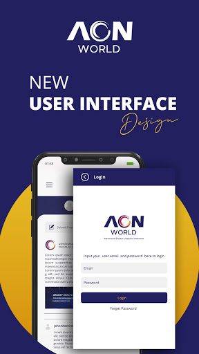 Android application AON World screenshort