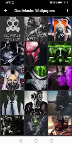Imágen 14 Máscara de gás HD Wallpaper android