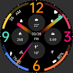Black Colored Widget ZKinWatch ikonjának képe