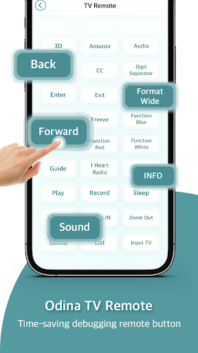 Remote for Onida TV Screen 3
