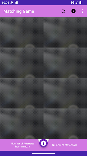 Matching Game Screen 2