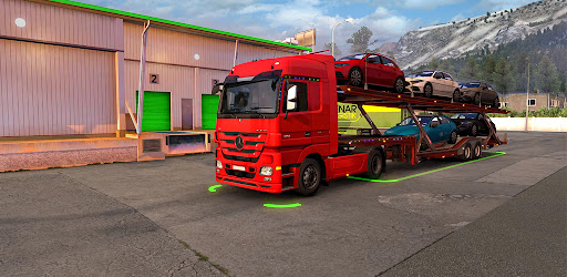Xe tải vận tải Euro Truck 3D Mod Unlocked Paid v5