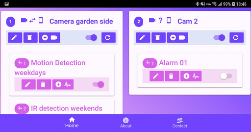 Axis Cam Manager Screen 2