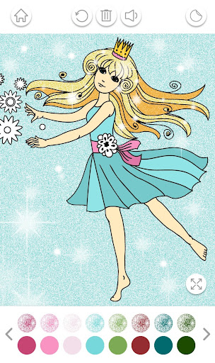 Princess Coloring Book Glitter Screenshot 4 - AppWisp.com