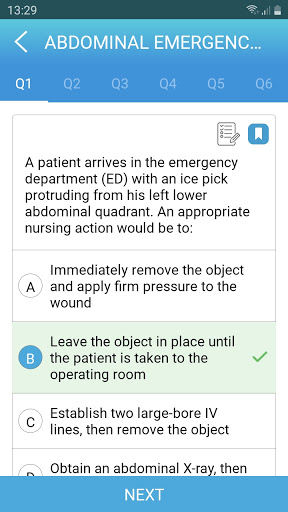 CEN CERTIFIED EMERGENCY NURSE Screen 3