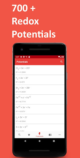 EduRedox - Chemical Equations Screen 3