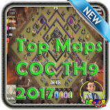 Top maps coc th9 2017 icon