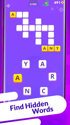 Word Hunter - Offline Crossword Puzzle ud83cuddfaud83cuddf8  Screenshots 4