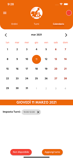 Italian Fast Delivery Rider Screen 3
