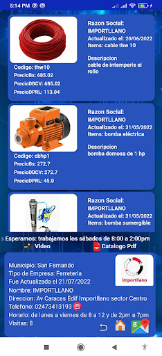 Android application VictoriaStore screenshort