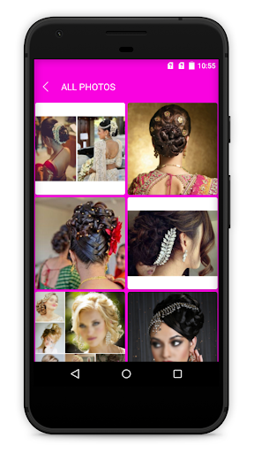 Bridal Hair Style Screen 2