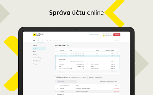 Screenshot of Raiffeisen Bank SK