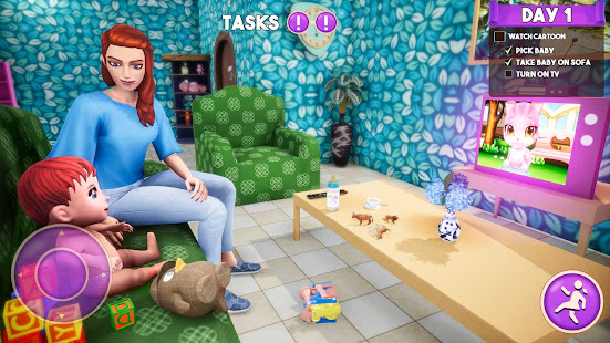 Mother Simulator: Baby Care 3D 1.12 APK screenshots 8
