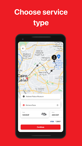 Farid Egypt TAXI: Book a Car! Screen 3