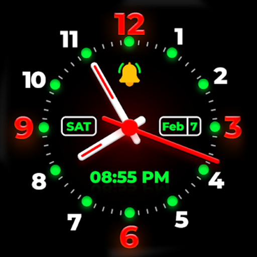 Widget de reloj nocturno - Aplicaciones en Google Play