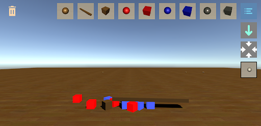 Android application Magnetic Blocks screenshort
