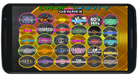 Lyric Party Game ® 5.2.4 APK + Mod (Unlimited money) إلى عن على ذكري المظهر