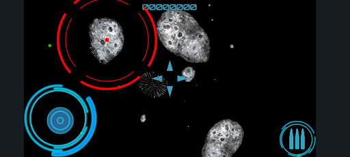 Android application Asteroid Shooter screenshort