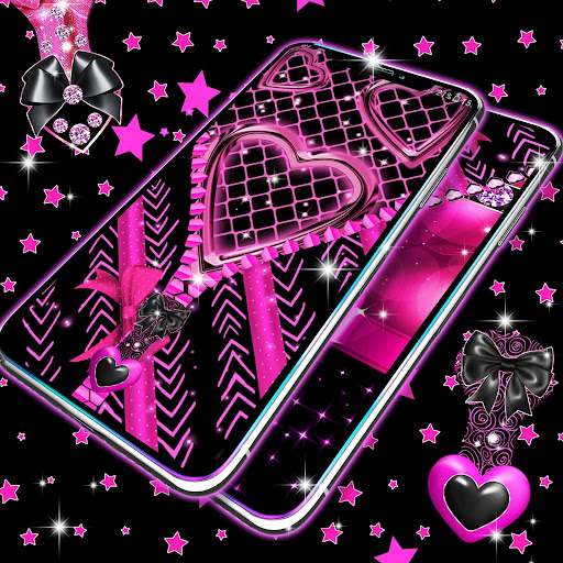 Locker black and pink Screen 2