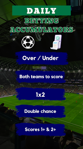 Android application Daily Betting Accumulators screenshort