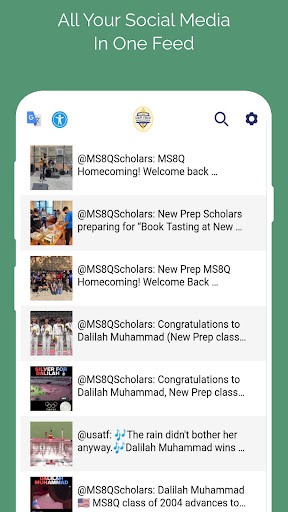 Android application MS 8 screenshort