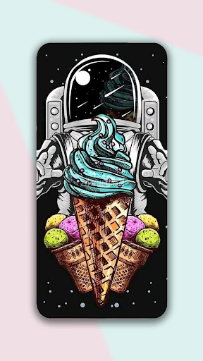 Android application Ice Cream Aesthetic Wallpaper screenshort