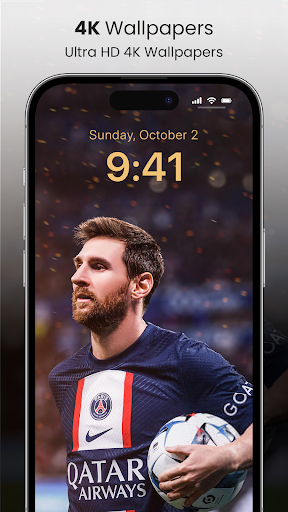 Android application Football Wallpaper HD 4K Cool screenshort