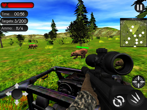 Bear Hunting on Wheels 4x4 - FPS Shooting Game 18 apkdebit screenshots 14