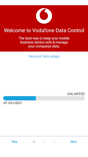 Vodafone Data Control
